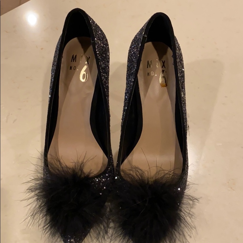 Sequin shoes